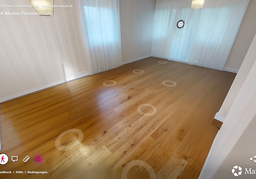 Matterport 3D Aufnahme Praxisbeispiel CDA Vrecar 2